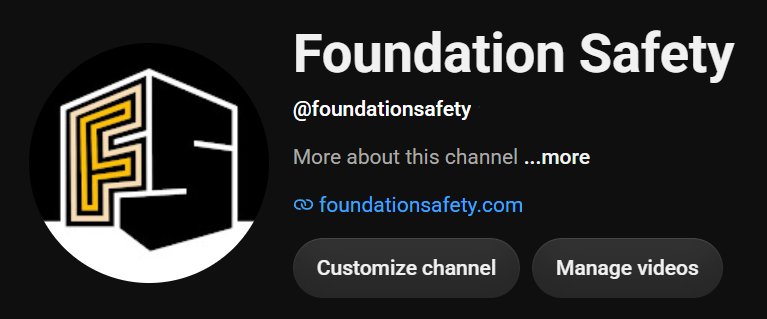 Foundation Safety YouTube